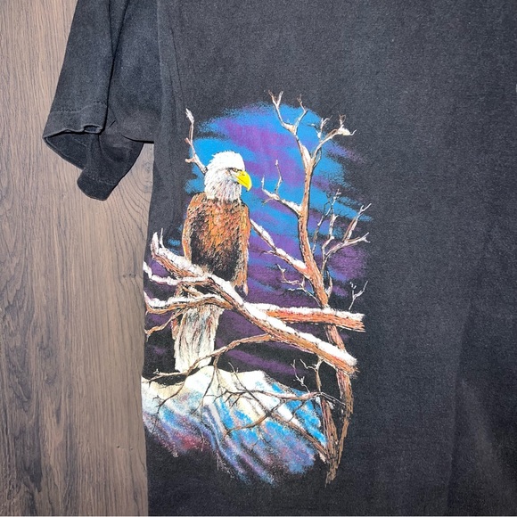Vintage 90’s Hazelwoods Eagle Nature Tee - Picture 7 of 7